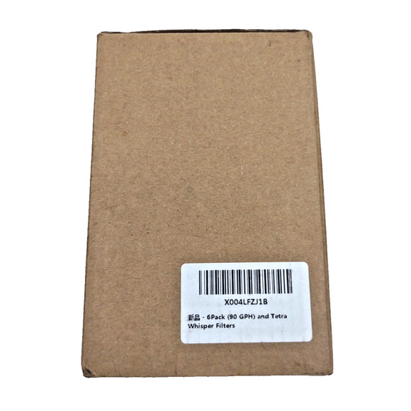 6 Pack Tetra Whisper Medium Bio-Bag Filter Cartridges Assembled 6 Per Pack 90GPH - Picture 7 of 11